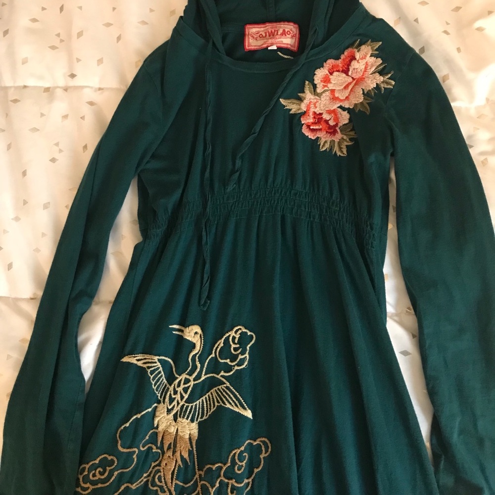 Johnny Was Hooded Dress